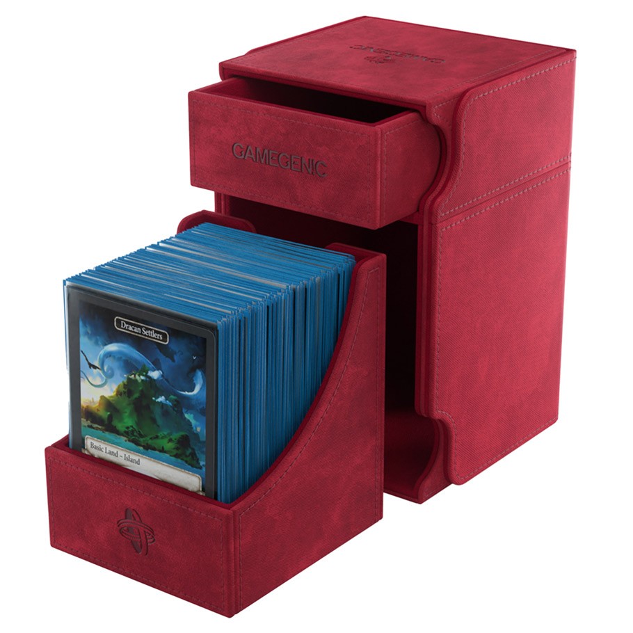 Deck Box: Watchtower 100+ XL Red