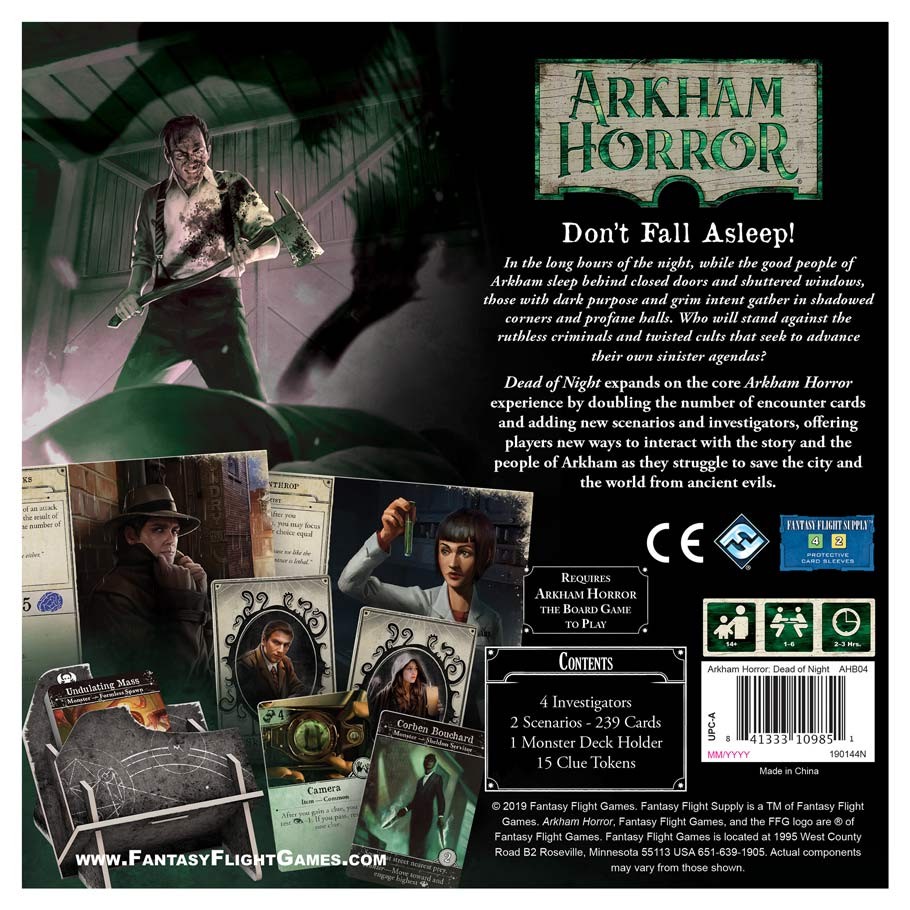 Arkham Horror 3E: The Dead of Night