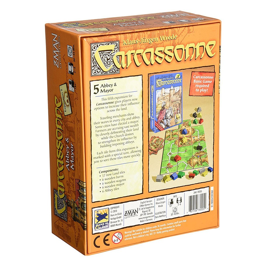 Carcassonne Expansion 5: Abbey & Mayor