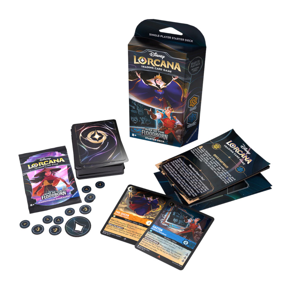 Disney Lorcana: Rise of the Floodborn Starter Deck (Amber & Sapphire)