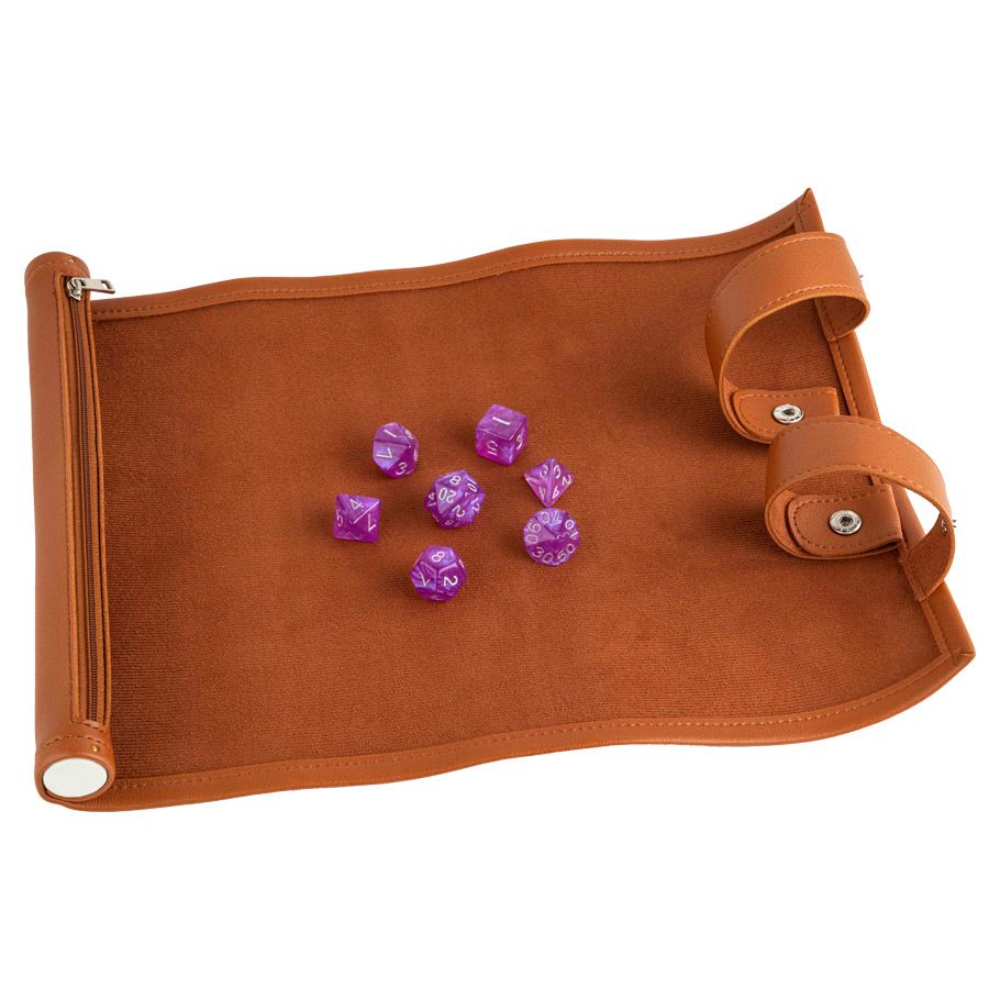 Dice Rolling Scroll: Leather