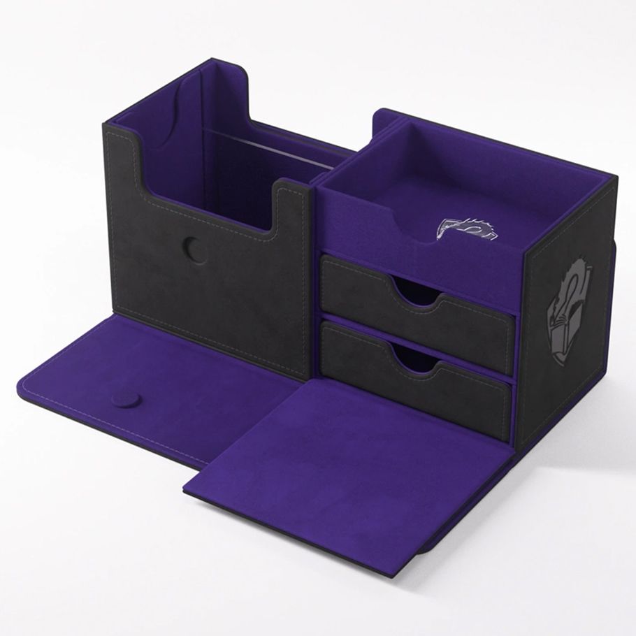 Deck Box: The Academic 133+ XL Black/Purple