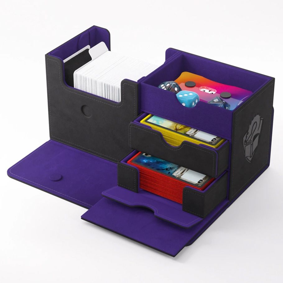 Deck Box: The Academic 133+ XL Black/Purple