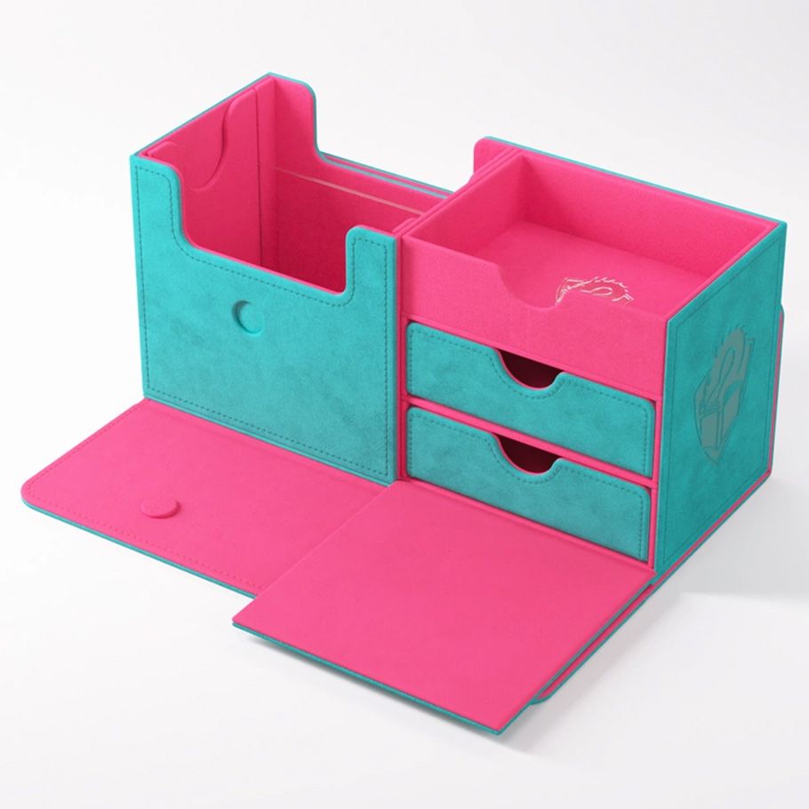 Deck Box: The Academic 133+ XL Teal/Pink