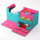 Deck Box: The Academic 133+ XL Teal/Pink