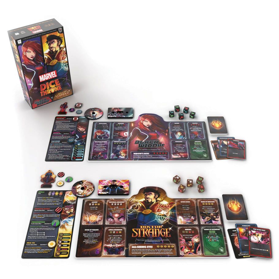 Marvel Dice Throne: Black Widow & Doctor Strange