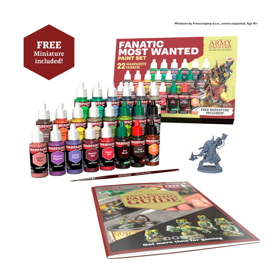 Army Painter Warpaints Fanatic Most Wanted Set