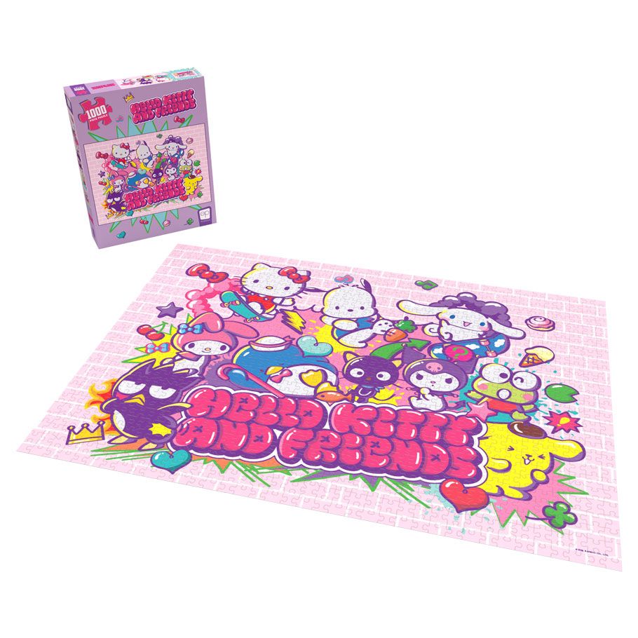 Puzzle: Hello Kitty and Friends "Tokyo Skate" 1000pc