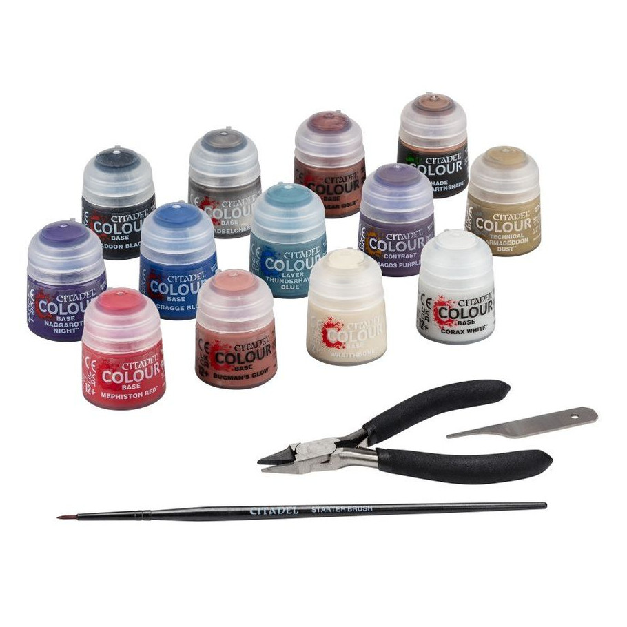 Warhammer 40K: Paints + Tools Set