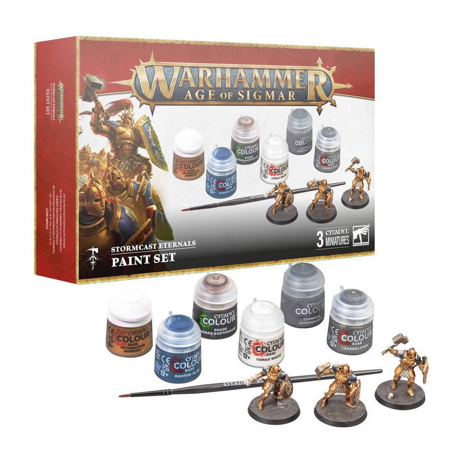 Age of Sigmar: Stormcast Eternals Paint Set