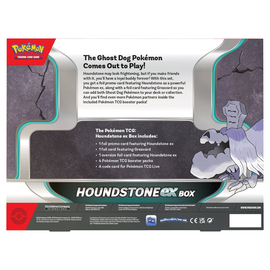 Pokémon: Houndstone ex Box