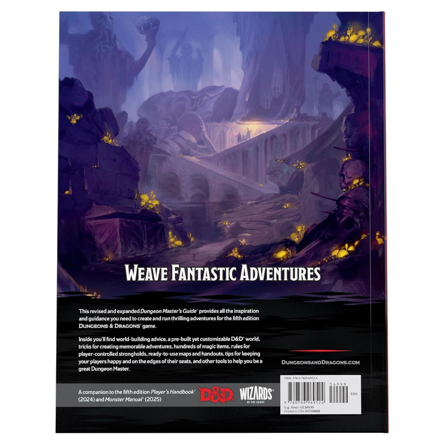 D&D 5E: 2024 Dungeon Master's Guide