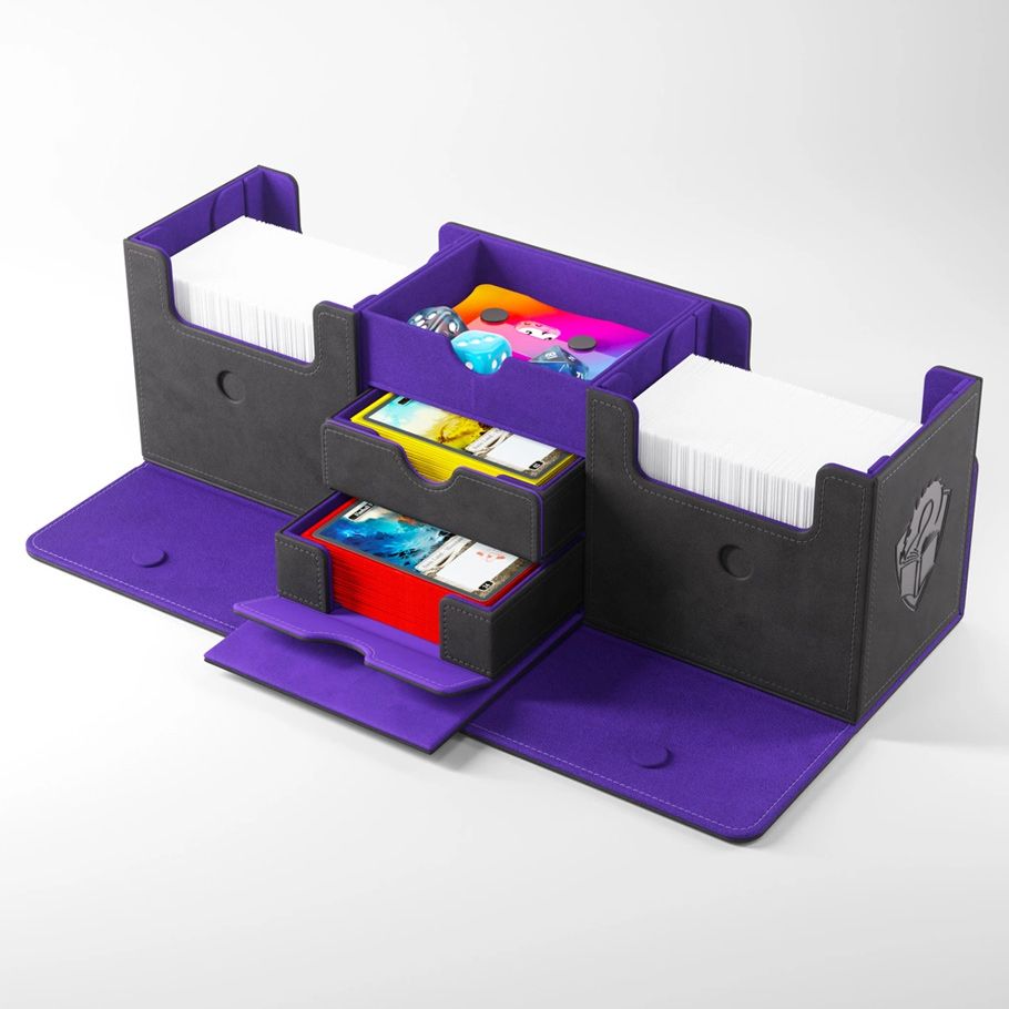 Deck Box: The Academic 266+ XL Black/Purple