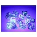 Dice: 7-set Nebula Nocturnal/blue