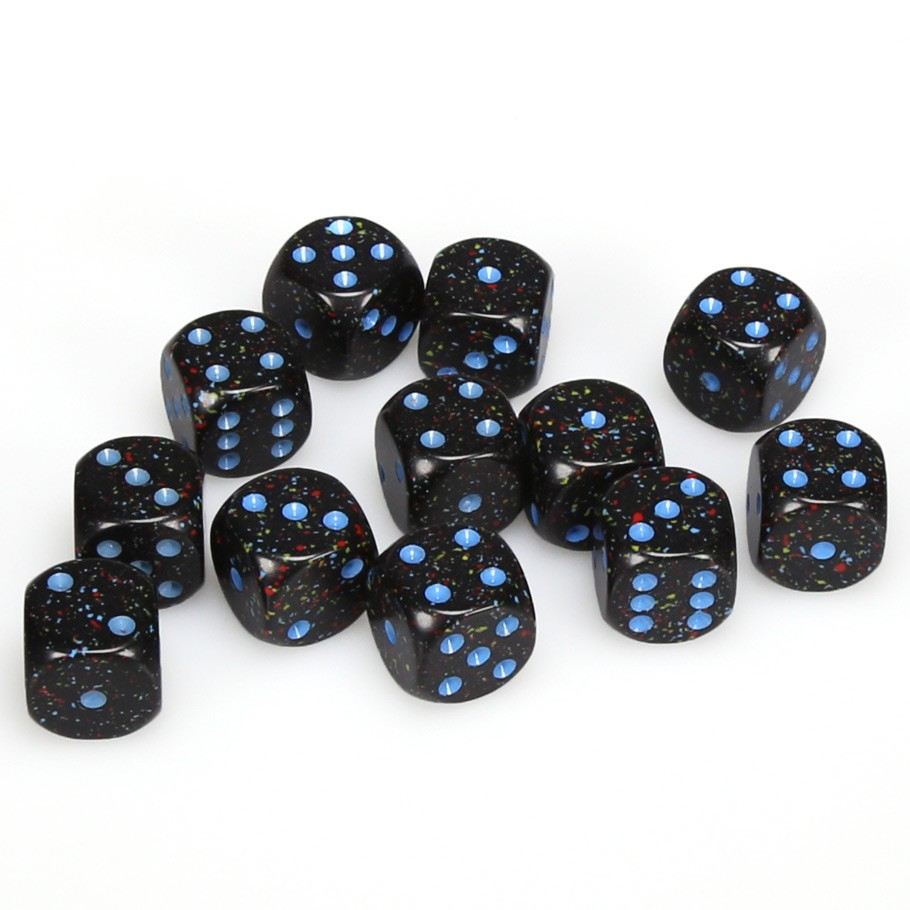 Dice: 12d6 Speckled Blue Stars