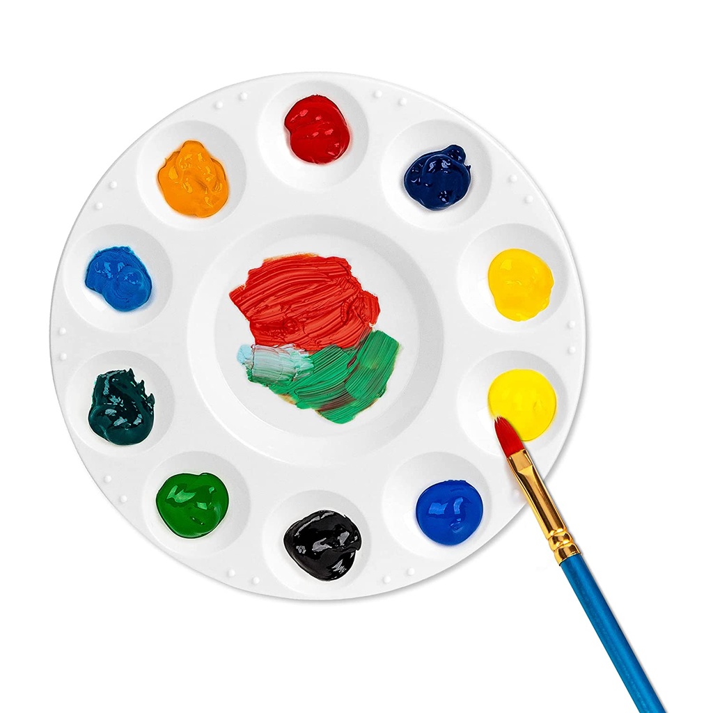 Round Paint Tray Palette