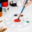 Round Paint Tray Palette