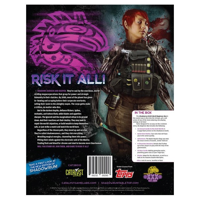 Shadowrun RPG: 6th Edition Beginner Box