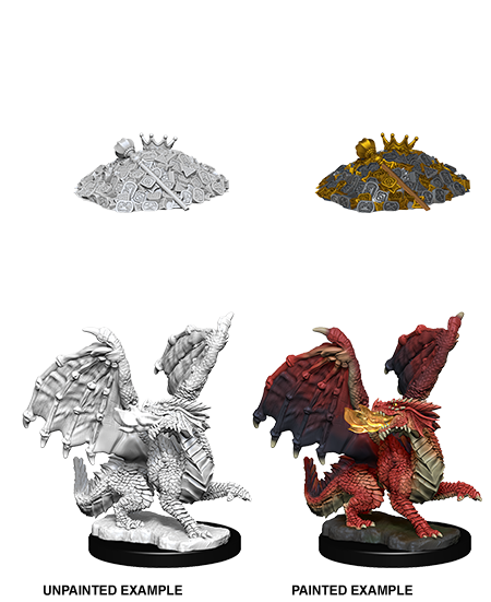 Nolzur's Marvelous Miniatures: Red Dragon Wyrmling