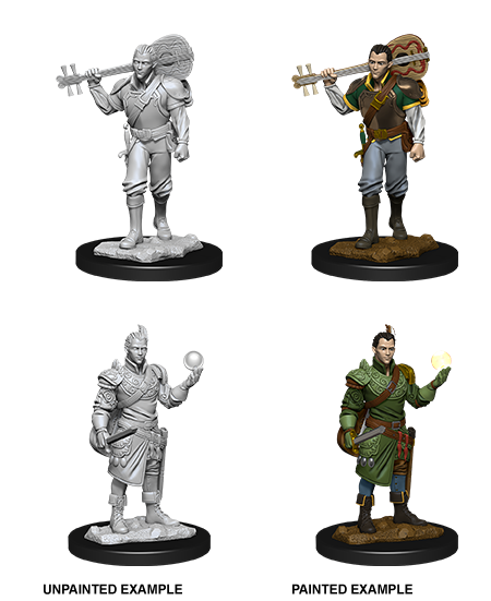 Nolzur's Marvelous Miniatures: Half-Elf Bard Male