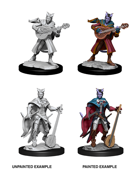 Nolzur's Marvelous Miniatures: Tiefling Bard Female