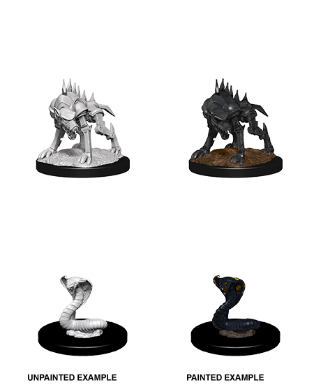 Nolzur's Marvelous Miniatures: Iron Cobra & Iron Defender