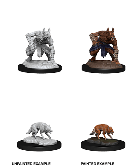 Nolzur's Marvelous Miniatures: Jackalwere & Jackal