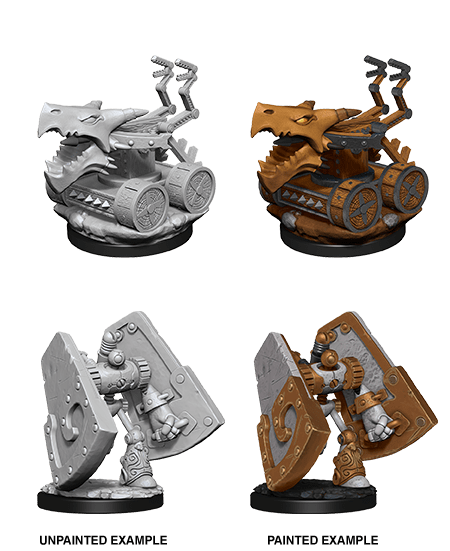 Nolzur's Marvelous Miniatures: Stone Defender & Oaken Bolter