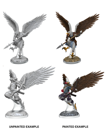 Nolzur's Marvelous Miniatures: Aarakocra Fighters