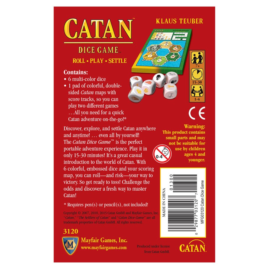 Catan Dice Game