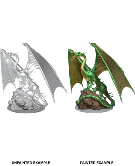 Nolzur's Marvelous Miniatures: Young Emerald Dragon