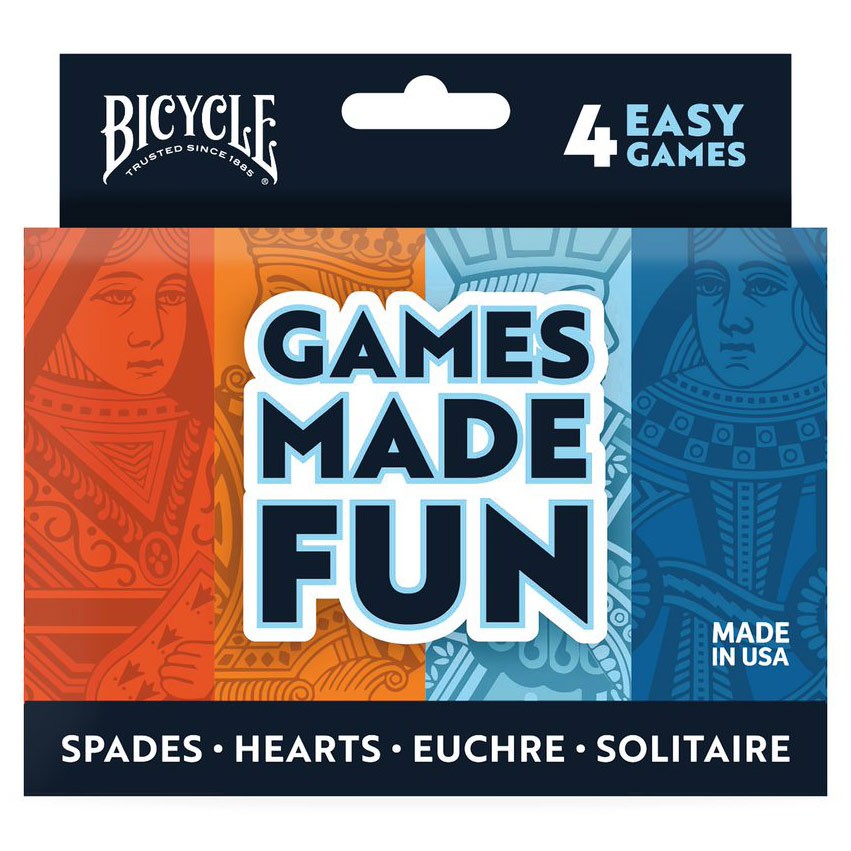 Bicycle Playing Cards: 4 Game Pack