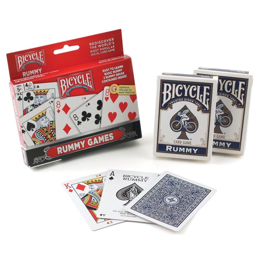 Bicycle Playing Cards: Rummy Deck