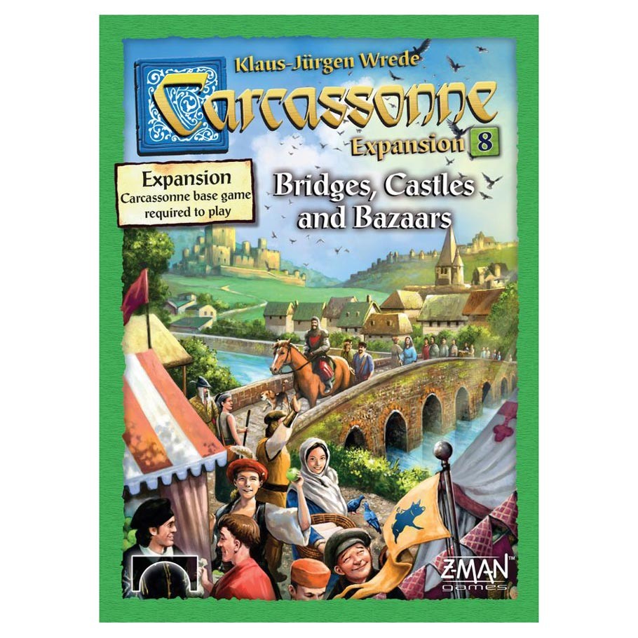 Carcassonne Expansion 8: Bridges, Castles and Bazaars