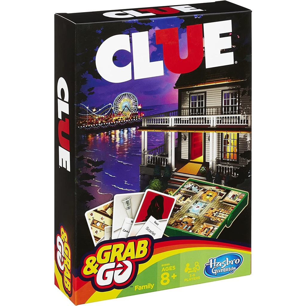 Clue Grab and Go Game (Travel Size)