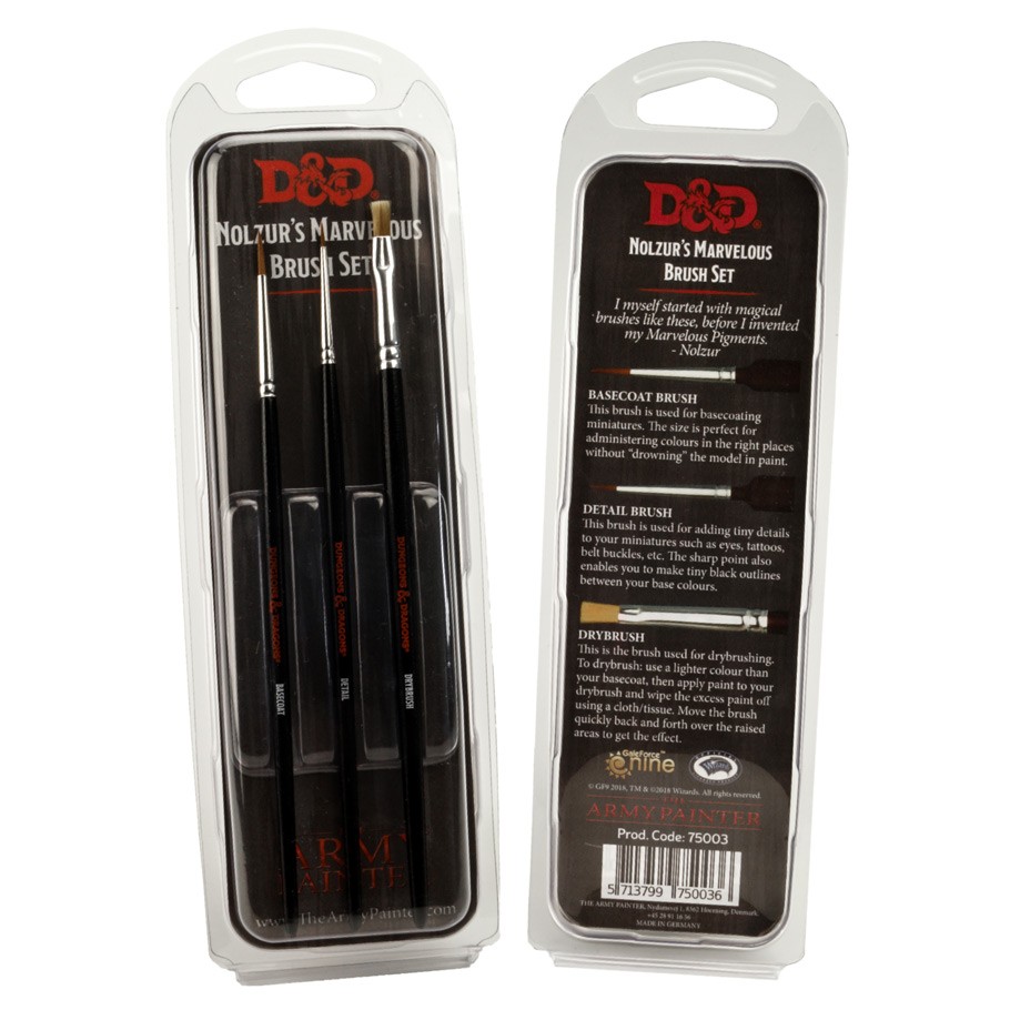 D&D Nolzur’s Marvelous Brush Set