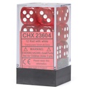 Dice: 12d6 Translucent Red/white