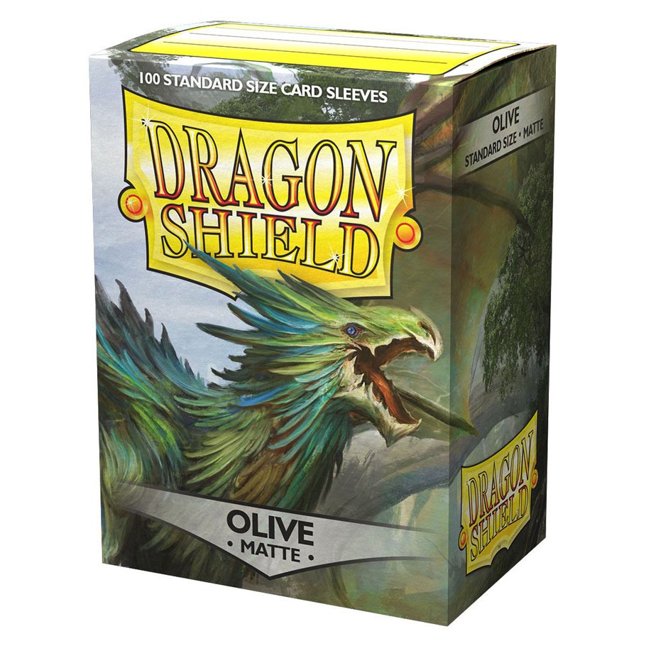 Dragon Shield: Matte Olive (100)