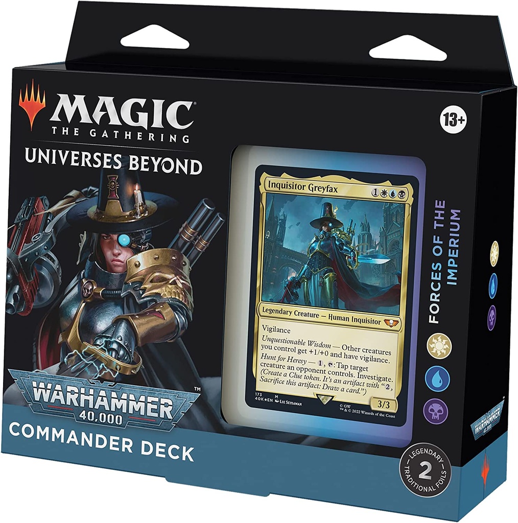 MTG: Universes Beyond - Warhammer 40,000 Commander Deck (Forces of the Imperium)