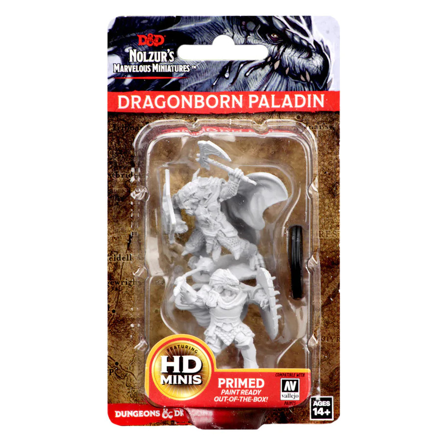 Nolzur's Marvelous Miniatures: Dragonborn Paladin Male W04