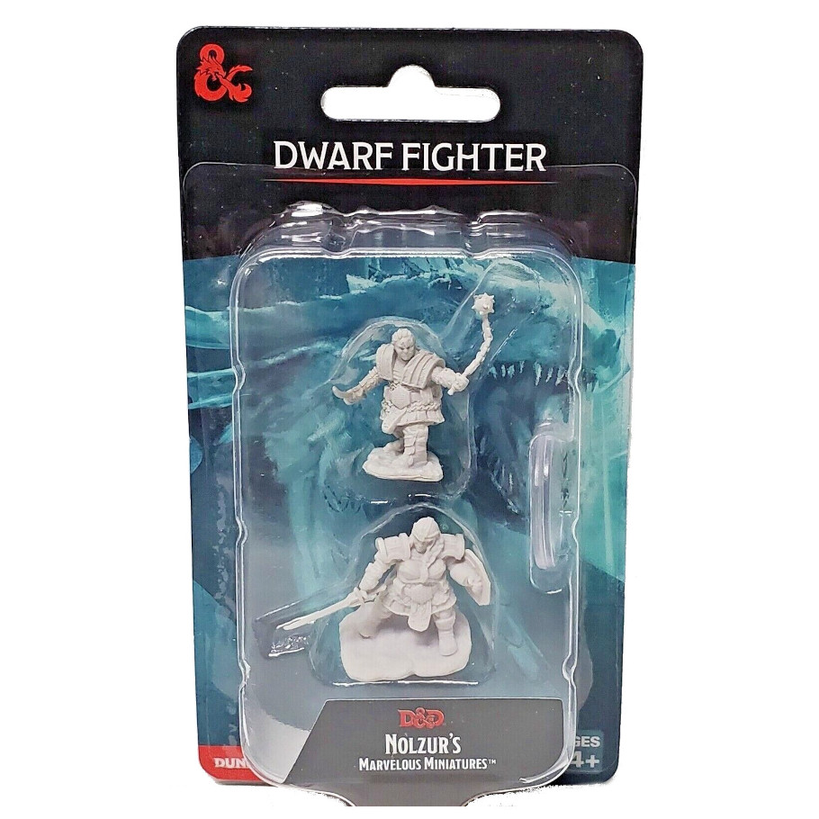 Nolzur's Marvelous Miniatures: Dwarf Fighter Female