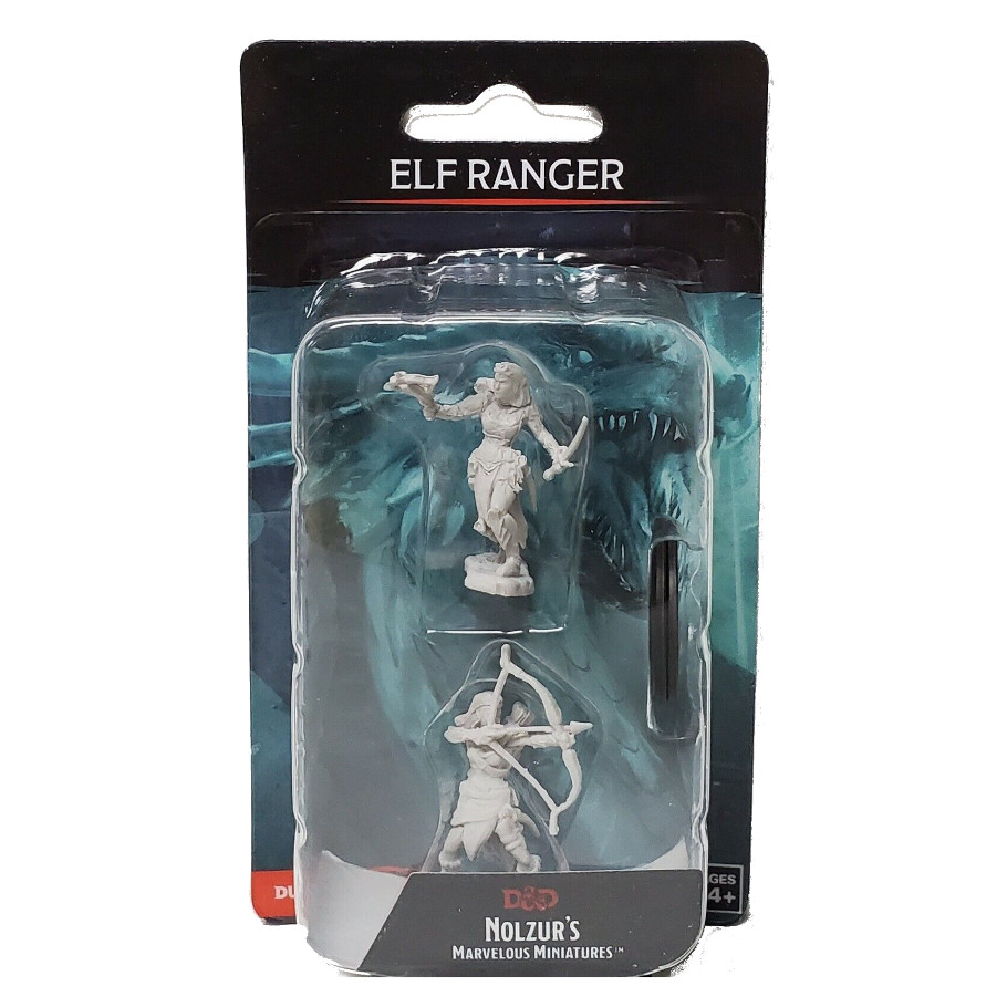 Nolzur's Marvelous Miniatures: Elf Ranger Female W01