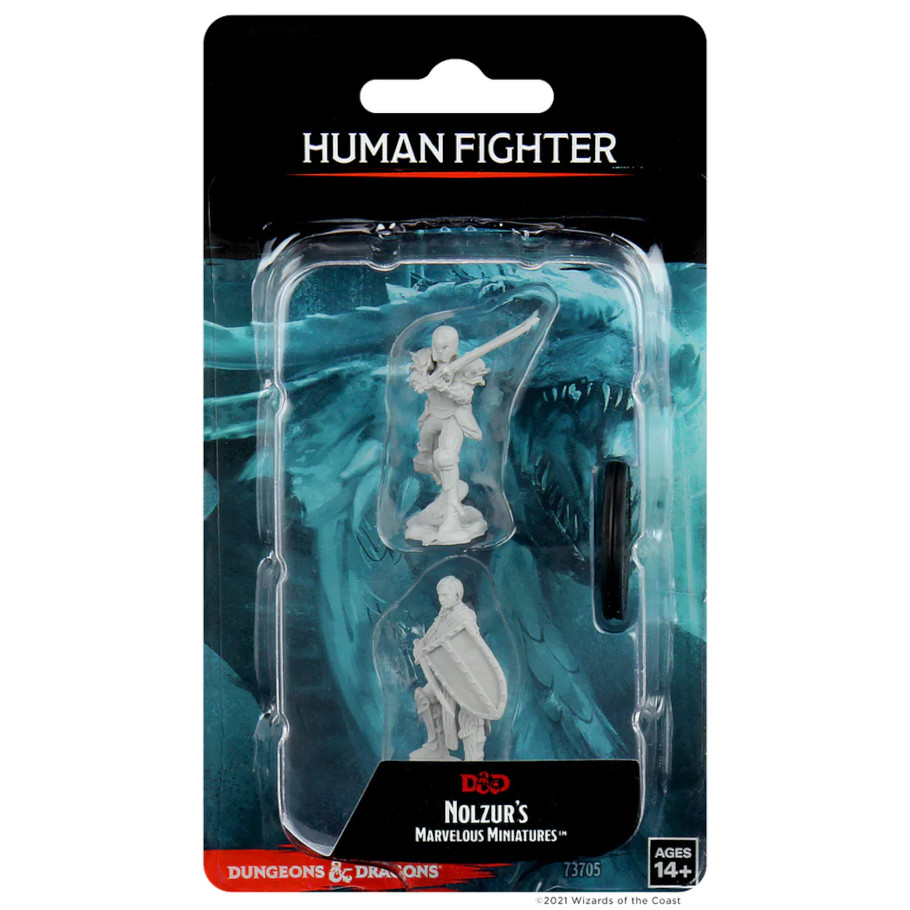 Nolzur's Marvelous Miniatures: Human Fighter Female