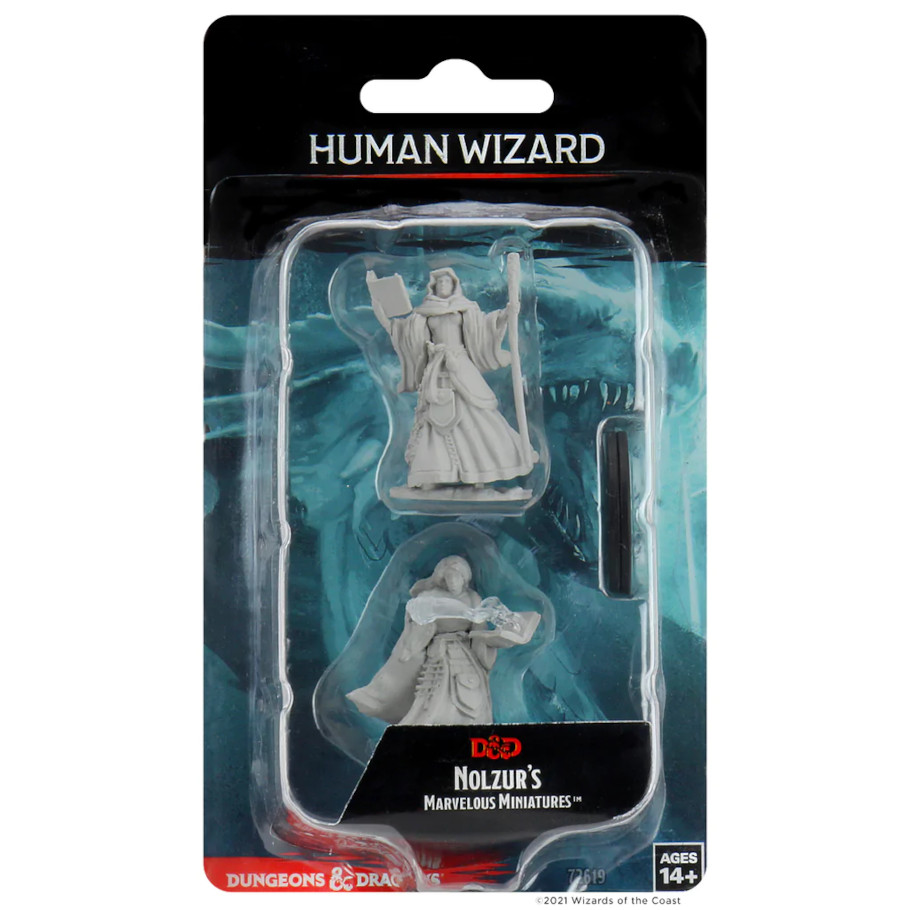 Nolzur's Marvelous Miniatures: Human Wizard Female