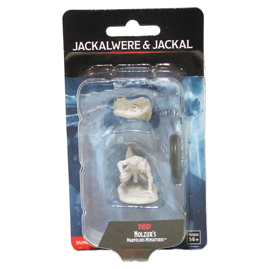 Nolzur's Marvelous Miniatures: Jackalwere & Jackal