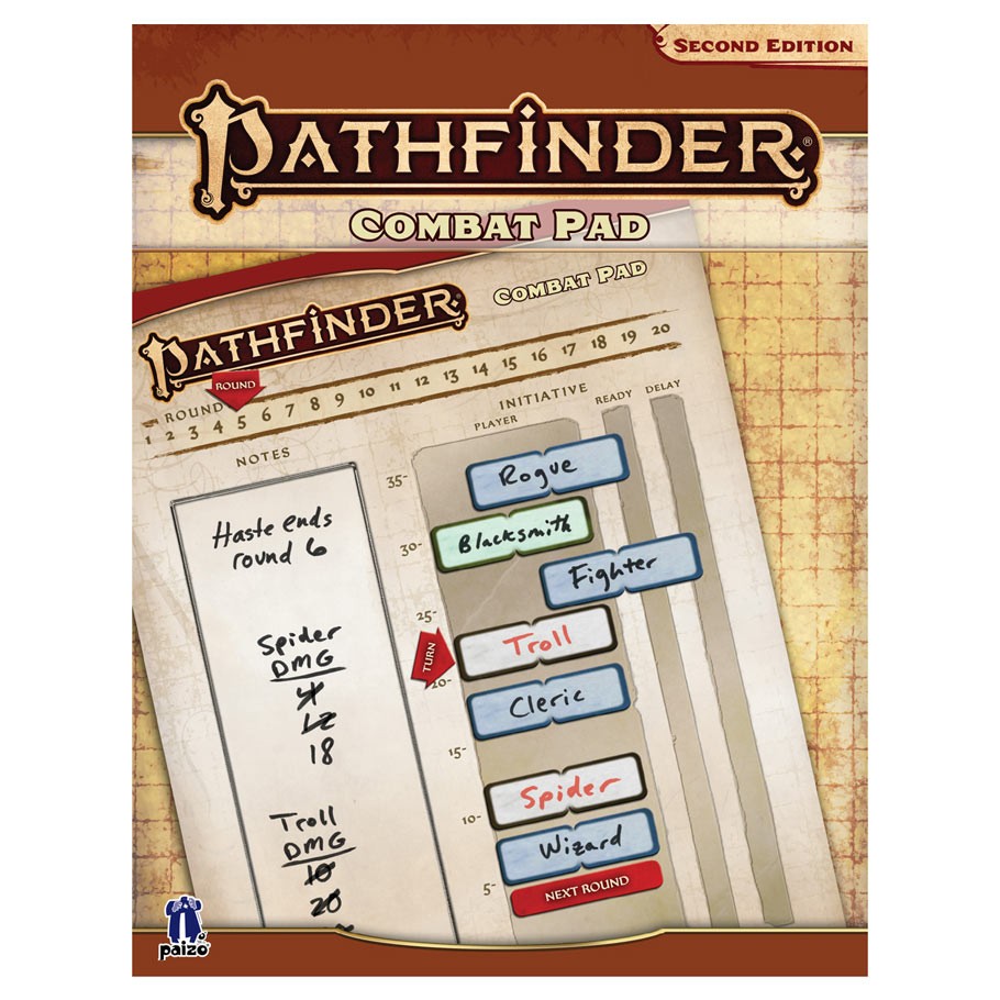 Pathfinder 2E: Combat Pad