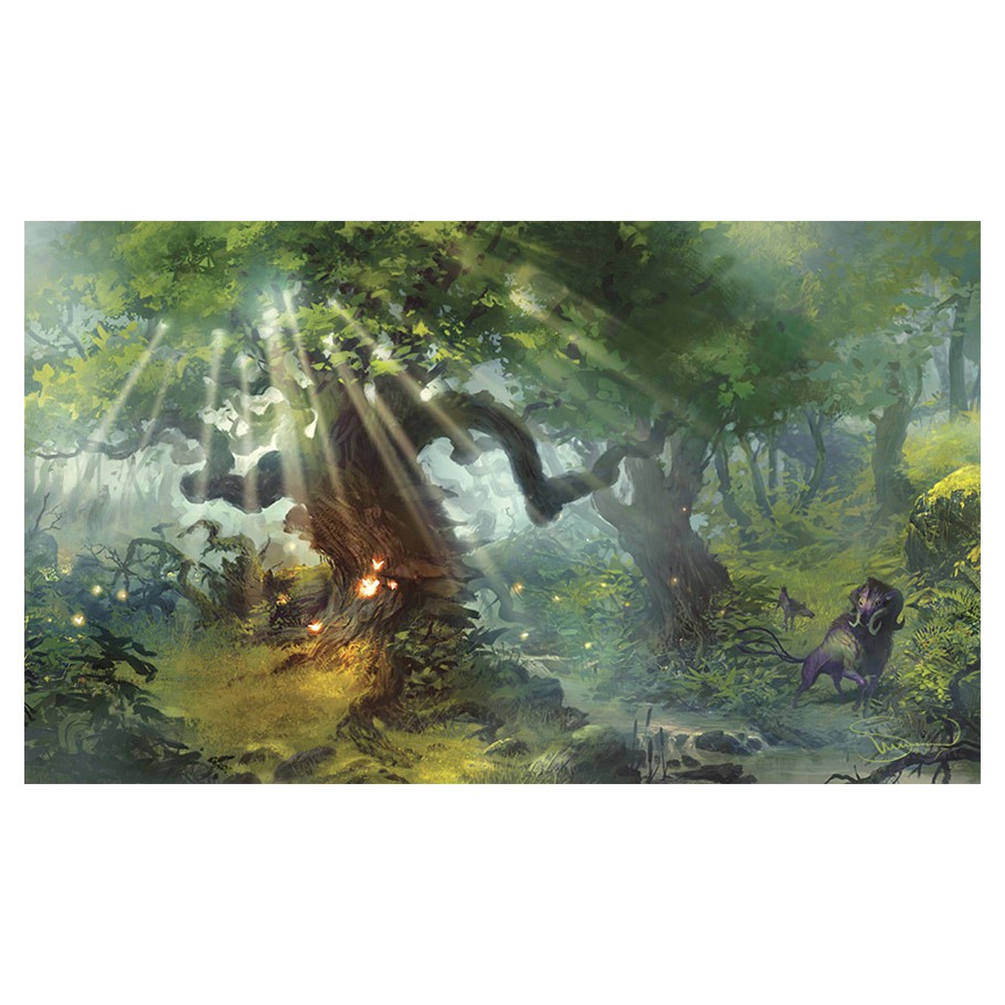 Playmat: Lands Forest