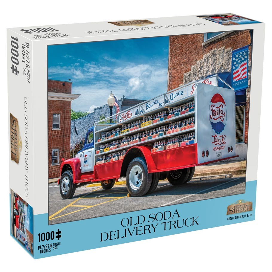 Puzzle: Old Soda Delivery Truck 1000pc
