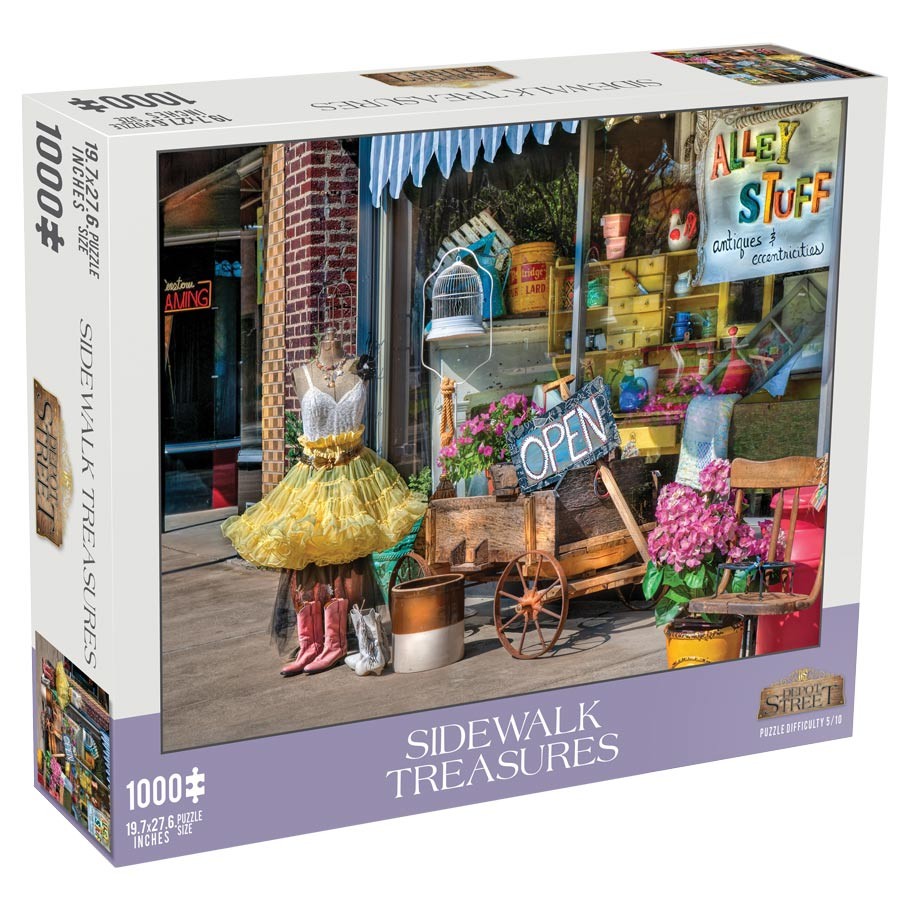 Puzzle: Sidewalk Treasures 1000pc