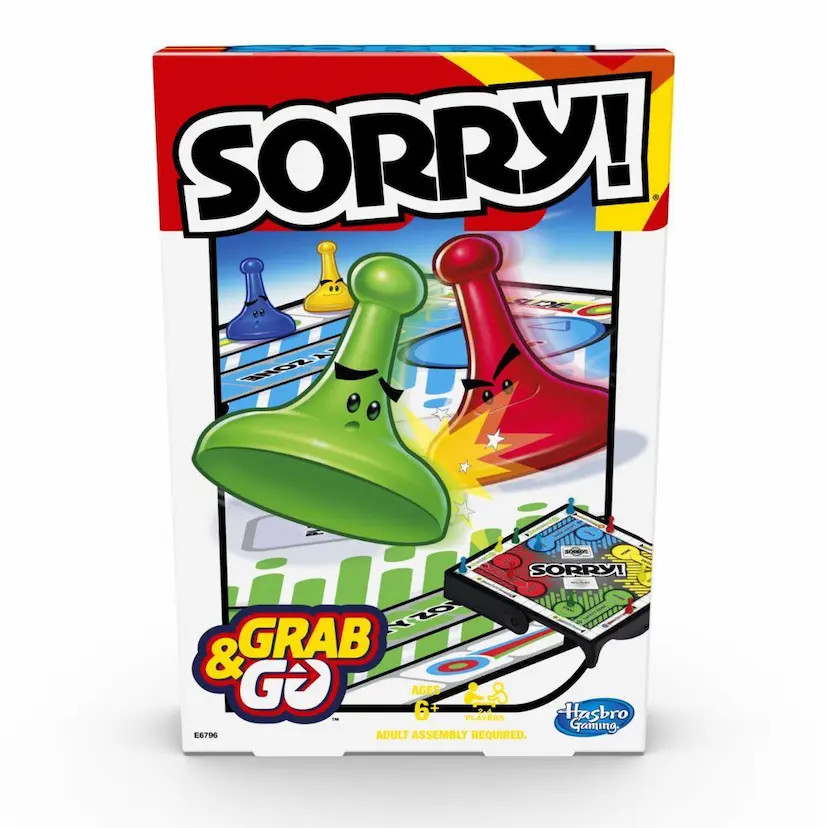 Sorry Grab and Go Game (Travel Size)